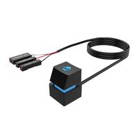 LiRRvb Extension de bouton d'alimentation pour ordinateur de bureau - Câble d'extension de changement de boîtier