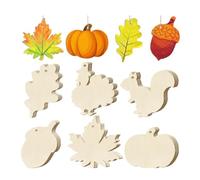 LiRRvb Lot de 36 feuilles d'érable bucoliques en bois pour fête de Thanksgiving, décoration de table, feuilles d'érable d'automne, décoration d'intérieur