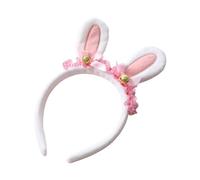 LiRRvb Serre-tête coloré avec oreilles pour le Nouvel An, pour femmes, enfants, fête sur le thème de l'anime, pinces à cheveux tressées pour une section épaisse pour filles