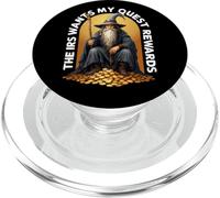 L'IRS Veut Que My Quest Rewards Soit Un mème drôle de Sorcier pour Halloween PopSockets PopGrip pour MagSafe