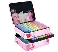 LIRUNQIU Contenants de rangement pour peinture diamant, 240 emplacements Kits d'accessoires et outils d'art diamant Boîte de rangement pour perles de bijoux