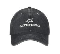 Lisa Alter Ego 2025 Nouvel Album Casquette de Baseball Vintage Délavé Denim Lavé Snapback Chapeau Unisexe Ajustement Ajustable Chapeaux Casquette Coton, pour Toutes Les Saisons