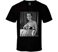 Lisa Ann Top 5 Porn Star Men's T Shirt Clothing Black L