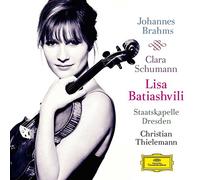 Lisa Batiashvili – Johannes Brahms / Clara Schumann : Concerto pour violon Op.77 – CD