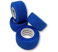 Lisa Care doigt la saleté la graisse et se Retire --élastique étanche Plâtre - Sélection des couleurs - 4 rouleaux 2.5 cm X 4.5 m