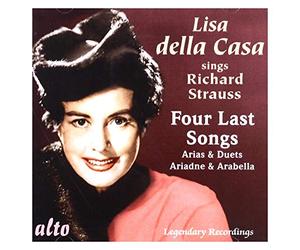 Lisa della Casa chante Strauss : Quatre derniers Lieder, Arias et Duos.