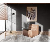 Lisa Design - Alya - Module d'assise en Simili, Marron