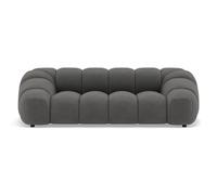 Lisa Design Ava - canapé 3 Places Bubble en Velours texturé