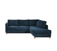 Lisa Design Jake - canapé d'angle Droit - Convertible - 5 Places - en Velours côtelé
