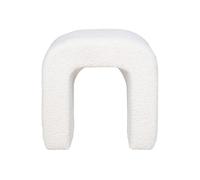 Lisa Design Kenta - Pouf - en Tissu Bouclette