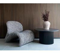 Lisa Design - Mattia - Fauteuil - en Tissu, Marron