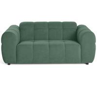 Lisa Design Ray - canapé Droit 2 Places en Tissu texturé