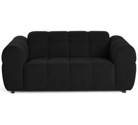 Lisa Design Ray - canapé Droit 2 Places en Tissu texturé