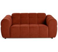 Lisa Design Ray - canapé Droit 2 Places en Tissu texturé