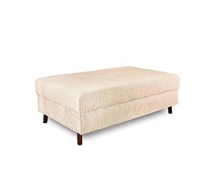 Lisa Design Rune - Pouf modulable - en Velours côtelé