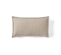 Lisa Design – Coussin Stella – Velours côtelé 32x57 cm – Beige