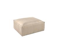 Lisa Design Stella - Pouf en Velours côtelé - Style Contemporain