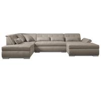 Lisa Design Vermont - canapé panoramique d'angle Gauche - 7 Places - XXL