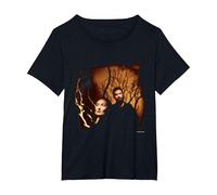 Lisa Gerrard Brendan Perry Dead Can Dance par Michael Grecco T-Shirt, Femme Grandes Tailles, Noir, 4X