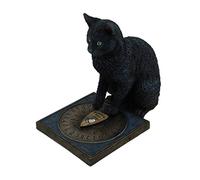 Lisa Parker His Master's Voice Black Cat On Spirit Board Statue