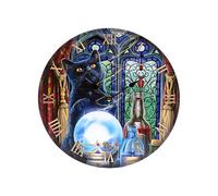 Lisa Parker Witches Apprentice Cats Picture Clock
