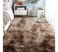 LISANSAN Moquette Chambre 220 x 310 cm Uni Brillant Douillet Moquette Chambre Extra Large Moderne Antidérapant, Moderne, Moelleux, pour à Coucher, Cuisine et Salle à Manger, Marron