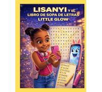 Lisanyi y el libro de búsqueda de palabras El pequeño resplandor: Libro de rompecabezas para niños