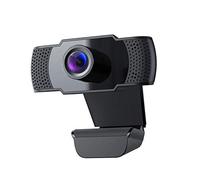 LISAQ 1080P HD Webcam Mini Ordinateur PC WebCamera USB Double Microphones intégrés sans Pilote pour la conférence d'appel vidéo de Diffusion en Direct