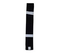 Lisaro Ceinture de jiu-jitsu pour karaté, judo, taekwondo, jiu-jitsu (noir, taille 280)