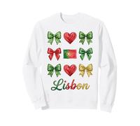 Lisbonne Coquette Bow Girls Sweatshirt