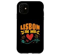 Lisbonne in My Heart - Souvenir de Voyageur du Portugal Coque pour iPhone 11
