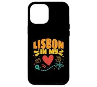 Lisbonne in My Heart - Souvenir de Voyageur du Portugal Coque pour iPhone 12 Pro Max