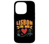 Lisbonne in My Heart - Souvenir de Voyageur du Portugal Coque pour iPhone 14 Pro