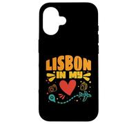 Lisbonne in My Heart - Souvenir de Voyageur du Portugal Coque pour iPhone 16