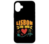 Lisbonne in My Heart - Souvenir de Voyageur du Portugal Coque pour iPhone 16 Plus