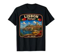Lisbonne Portugal Vacances à Lisbonne Voyage en Famille T-Shirt