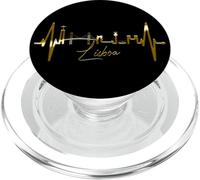 Lisbonne Skyline Battement de Cœur Lisboa I Love Portugais PopSockets PopGrip pour MagSafe