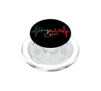Lisbonne Skyline Battement de Cœur Lisboa I Love Portugais PopSockets PopGrip pour MagSafe