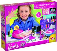 Lisciani 102747 - Barbie - Trendy Nail Art vernis à ongles vernis à ongles Fashion DIY séchoir à ongles