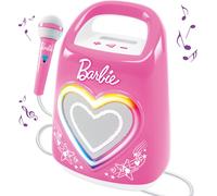 Lisciani 104475 - Barbie Partymaker haut-parleur et microphone karaoké bluetooth danse fête