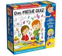 Lisciani 66667 Quiz Mathématique - Version Allemande - 5 - 10 Ans - Cartes - Bleu - Unisexe