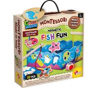 Lisciani 98354 - Montessori - Magnetic Fish Fun Pêche magnétique jeu éducatif motricité habileté