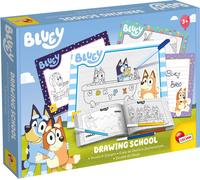Lisciani 99382 - Bluey école de dessin set de peinture tableaux d'écriture dessiner peindre créatif set de dessin