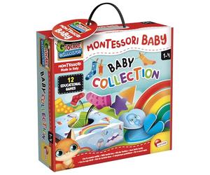 Lisciani - Baby Collection - Coffret de Jeux Montessori - Dès 1 an | Jeux d'Apprentissage Progressifs - Basé sur la Méthode Montessori - Autonomie du Tout-Petit et Réflexion - Logique et Mémoire