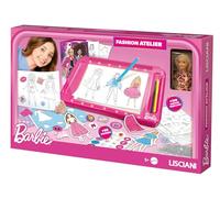 Lisciani - Atelier de mode Barbie 88645 - Table lumineuse, création de tenues - avec poupée