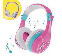 Lisciani - BARBIE Fashion Bluetooth Headphones - Casque Bluetooth Barbie - Accessoire Audio Enfant - Rose - Confort Ajustable - Connexion Sans Fil - Pour Fans de Barbie - Pour Enfants dès 4 ans