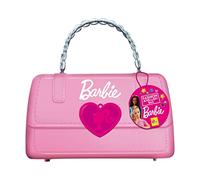 LISCIANI - Barbie Fashion - Sac à Main Rose avec Kit de Création de Bijoux - Loisirs Créatifs - Fabrication Bracelets, Colliers - Perles et Accesoires Barbie Inclus -Pour Enfants dès 5 ans