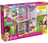Lisciani - BARBIE Maison de Poupée - Barbie Villa de Rêve à Deux Étages - Maison 3D à Construire et Décorer - Activité Manuelle et Loisirs Créatifs pour Enfants dès 4 Ans - Jeu de Construction