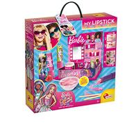 Lisciani - BARBIE My Lipstick Colour Change - Coffret Ludique de Création de Rouge à Lèvres qui Changent de Couleurs - Jeu Créatif et Amusant - Kit Loisirs Créatifs pour Enfants dès 5 ans