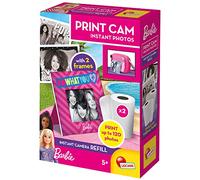 Lisciani - Barbie Print Cam Hi-Tech, Recharges, enfants de 4 ans, 2 rouleaux pour 120 utilisation, impression immédiate de vos photos, fonction vidéo et Selfie, multicolore, moyen, 97968